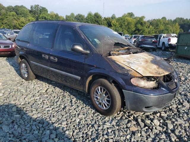 1D4GP25RX5B157689 - 2005 DODGE CARAVAN SE BLUE photo 4