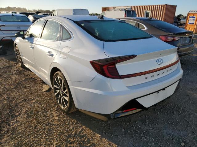 5NPEJ4J24LH004294 - 2020 HYUNDAI SONATA SEL PLUS WHITE photo 2