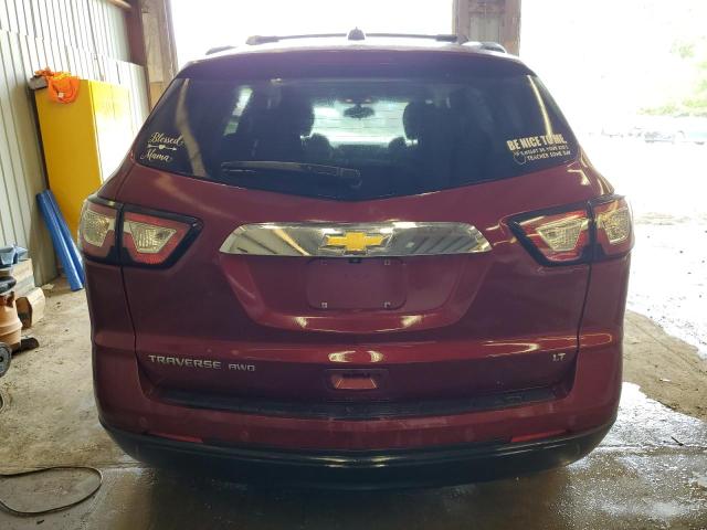 1GNKVGKDXHJ117763 - 2017 CHEVROLET TRAVERSE LT Каштановый фото 6
