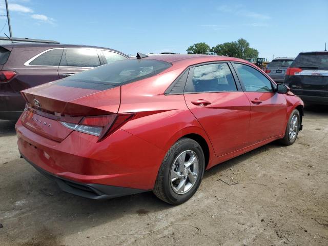 5NPLL4AG0MH033189 - 2021 HYUNDAI ELANTRA SE RED photo 3