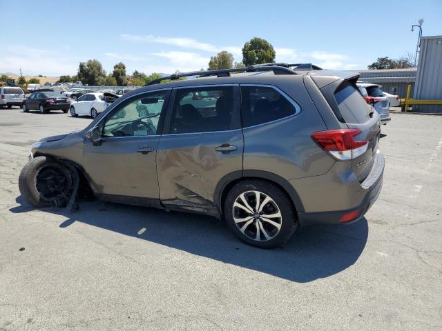 JF2SKASC9KH573730 - 2019 SUBARU FORESTER LIMITED Gris photo 2