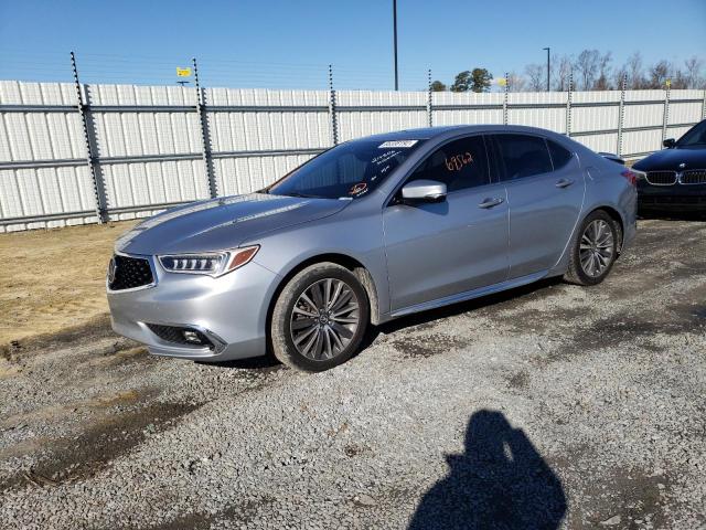 19UUB2F75JA006739 - 2018 ACURA TLX ADVANCE SILVER photo 1