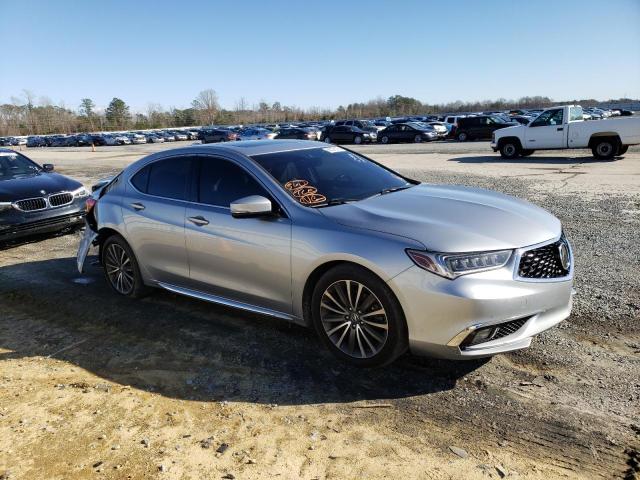 19UUB2F75JA006739 - 2018 ACURA TLX ADVANCE SILVER photo 4