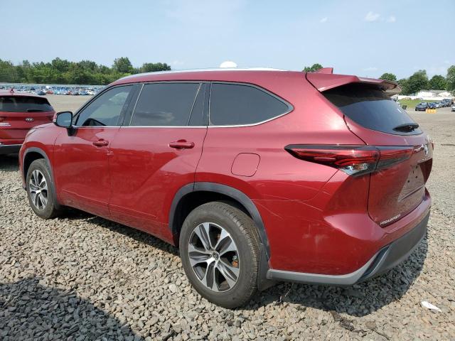 5TDGZRBH3MS062541 - 2021 TOYOTA HIGHLANDER XLE Qırmızı foto 2