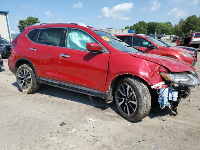 5N1AT2MV5HC763473 - 2017 NISSAN ROGUE SV RED photo 4