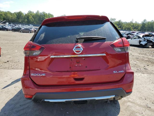 5N1AT2MV5HC763473 - 2017 NISSAN ROGUE SV RED photo 6