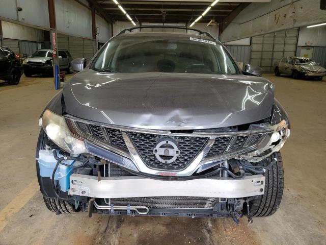 JN8AZ1MW5EW511839 - 2014 NISSAN MURANO S GRAY photo 5