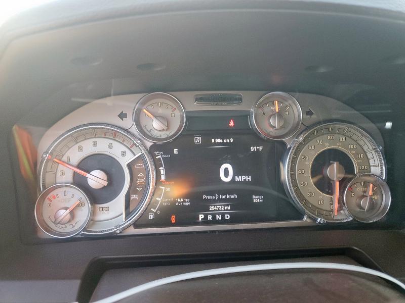 3C6UR5PL1HG764023 - 2017 RAM 2500 LONGHORN Czarny zdjęcie 9