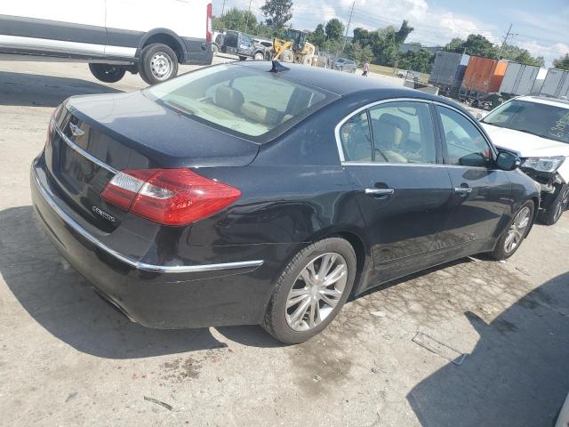 KMHGC4DDXEU263893 - 2014 HYUNDAI GENESIS 3.8L BLACK photo 3