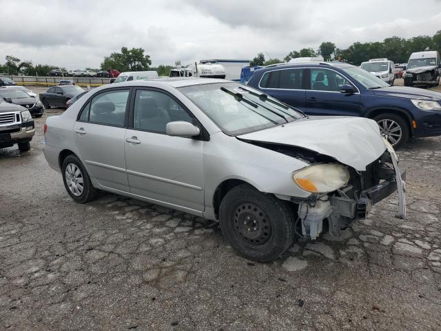 1NXBR32E74Z239578 - 2004 TOYOTA COROLLA CE SILVER photo 4