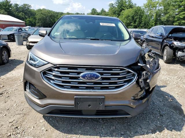 2FMPK4J9XKBB07793 - 2019 FORD EDGE SEL BROWN photo 5