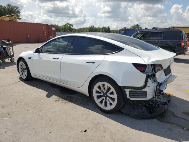 5YJ3E1EB1PF591532 - 2023 TESLA MODEL 3 Blanco foto 2