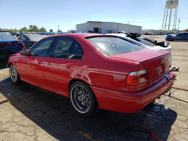 WBSDE93412CF90762 - 2002 BMW M5 RED photo 2