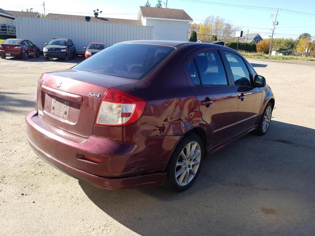 JS2YC415096200016 - 2009 SUZUKI SX4 RED photo 3