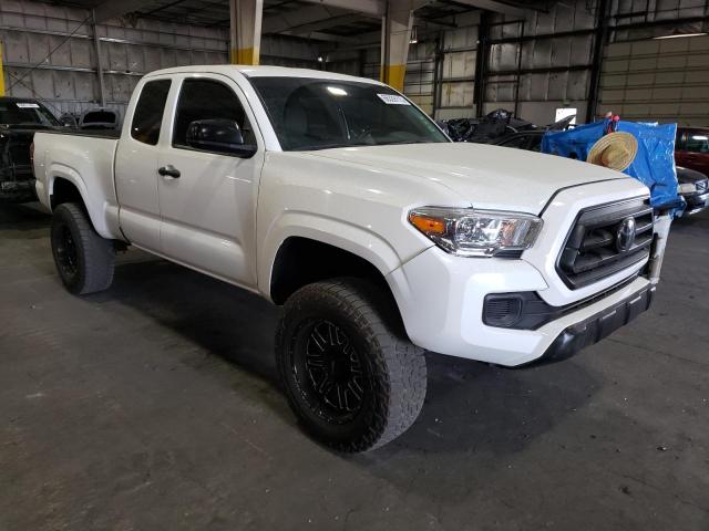 3TYSX5EN8LT000534 - 2020 TOYOTA TACOMA ACCESS CAB თეთრი ფოტო 4