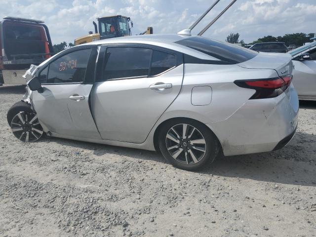 3N1CN8EV1ML838826 - 2021 NISSAN VERSA SV SILVER photo 2