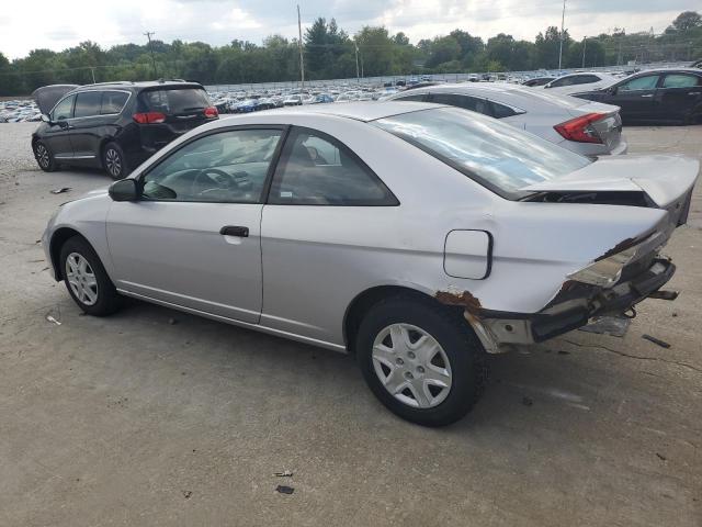1HGEM21124L005509 - 2004 HONDA CIVIC DX VP SILVER photo 2