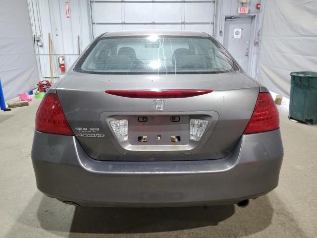 1HGCM56786A011609 - 2006 HONDA ACCORD EX GRAY photo 6
