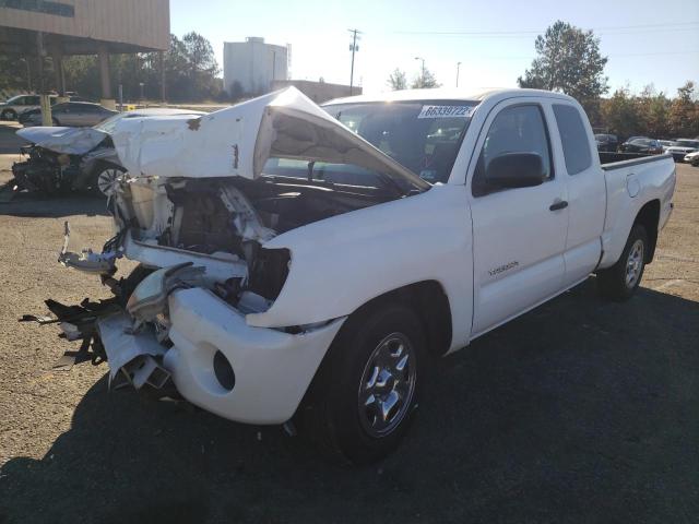 5TETX4CN2AZ676376 - 2010 TOYOTA TACOMA ACCESS CAB თეთრი ფოტო 2