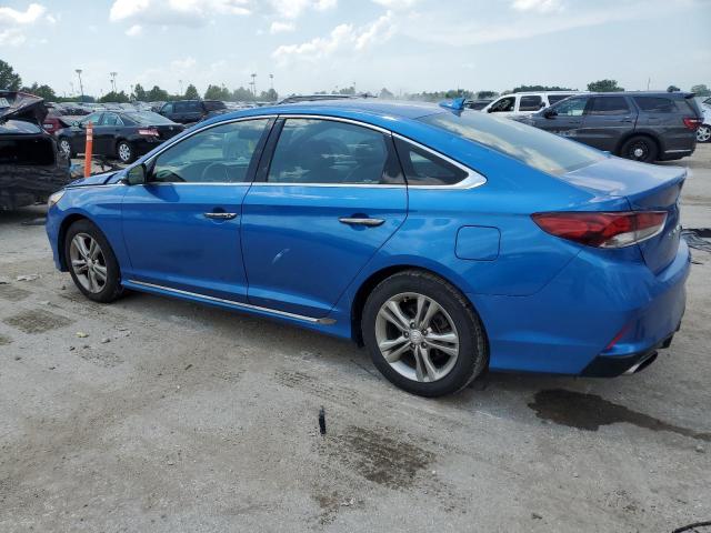 5NPE34AF4JH627554 - 2018 HYUNDAI SONATA SPORT Көк фото 2