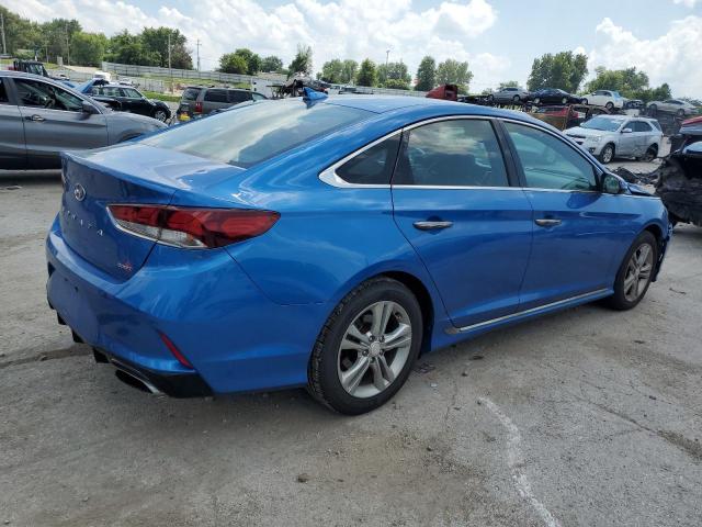 5NPE34AF4JH627554 - 2018 HYUNDAI SONATA SPORT Көк фото 3