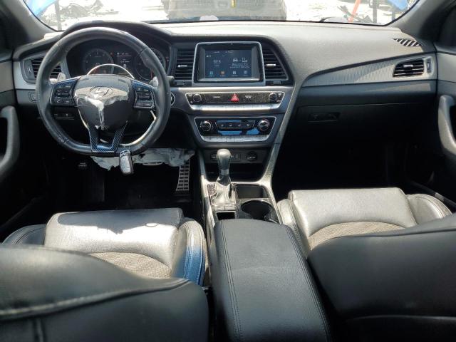 5NPE34AF4JH627554 - 2018 HYUNDAI SONATA SPORT Көк фото 8