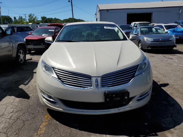 3LN6L2G92ER827535 - 2014 LINCOLN MKZ BEIGE photo 5