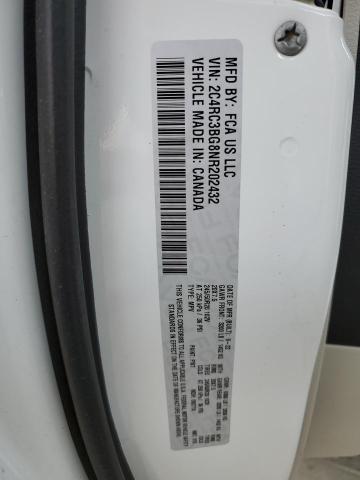 2C4RC3BG8NR202432 - 2022 CHRYSLER PACIFICA TOURING L Ağ foto 13