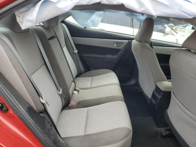 2T1BURHE6KC182412 - 2019 TOYOTA COROLLA L RED photo 10