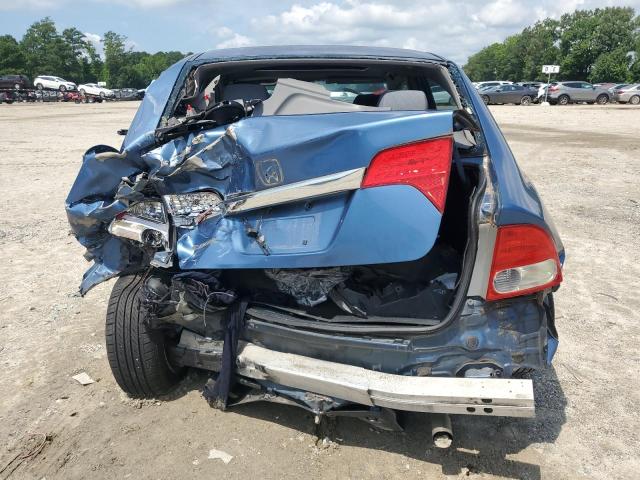 1HGFA16889L002232 - 2009 HONDA CIVIC EX 蓝色 照片 6