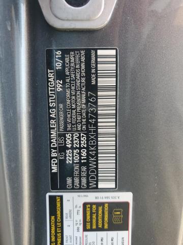 WDDWK4KBXHF473767 - 2017 MERCEDES-BENZ C 300 4MATIC GRAY photo 13
