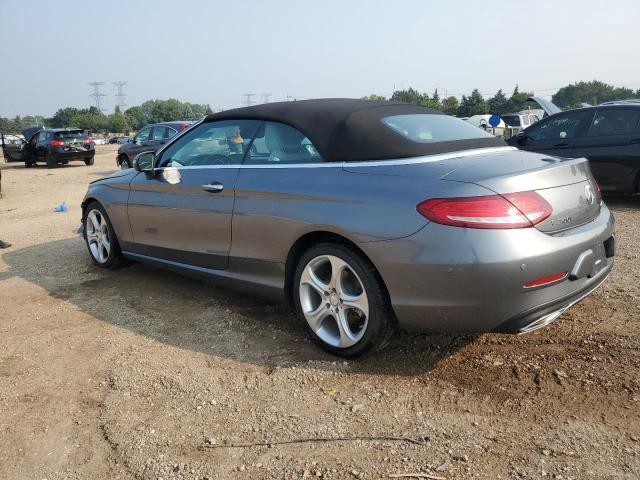 WDDWK4KBXHF473767 - 2017 MERCEDES-BENZ C 300 4MATIC GRAY photo 2