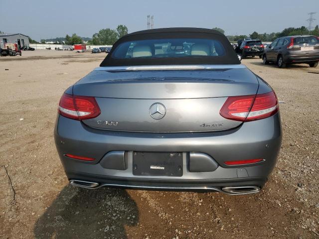 WDDWK4KBXHF473767 - 2017 MERCEDES-BENZ C 300 4MATIC GRAY photo 6