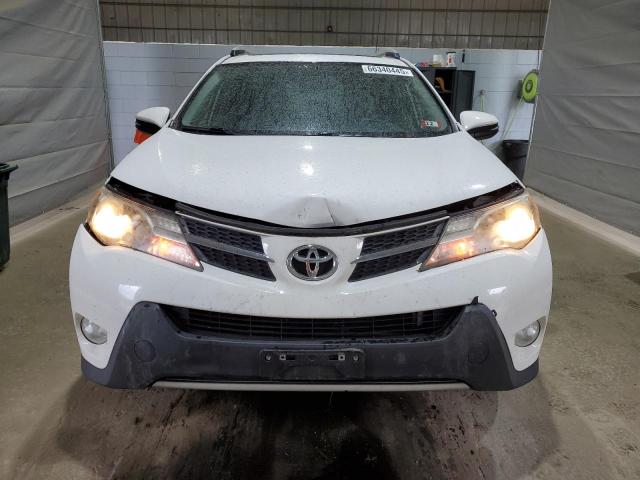 JTMRFREV2ED068413 - 2014 TOYOTA RAV4 XLE WHITE photo 5