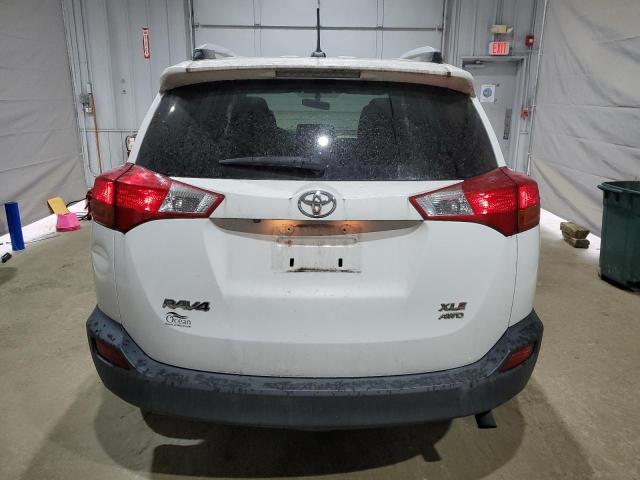 JTMRFREV2ED068413 - 2014 TOYOTA RAV4 XLE WHITE photo 6