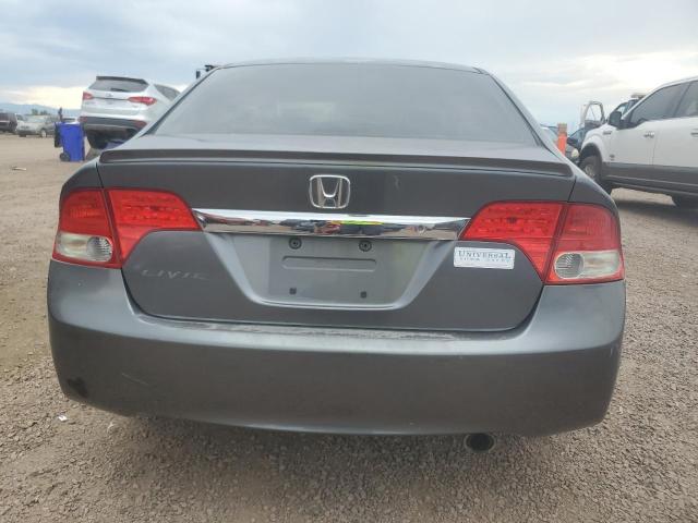 2HGFA166X9H316640 - 2009 HONDA CIVIC LX-S GRAY photo 6