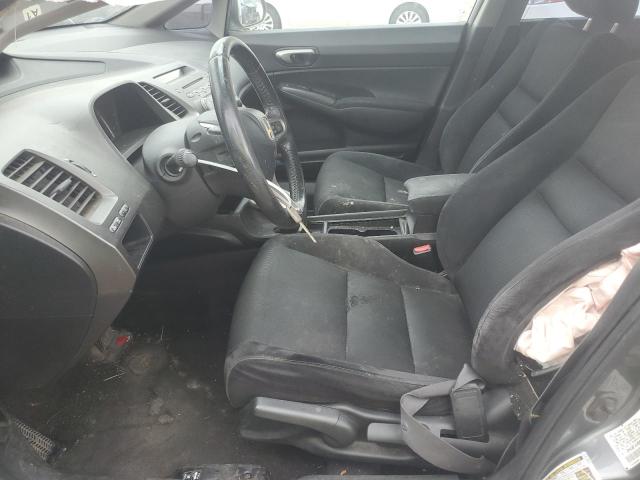 2HGFA166X9H316640 - 2009 HONDA CIVIC LX-S GRAY photo 7