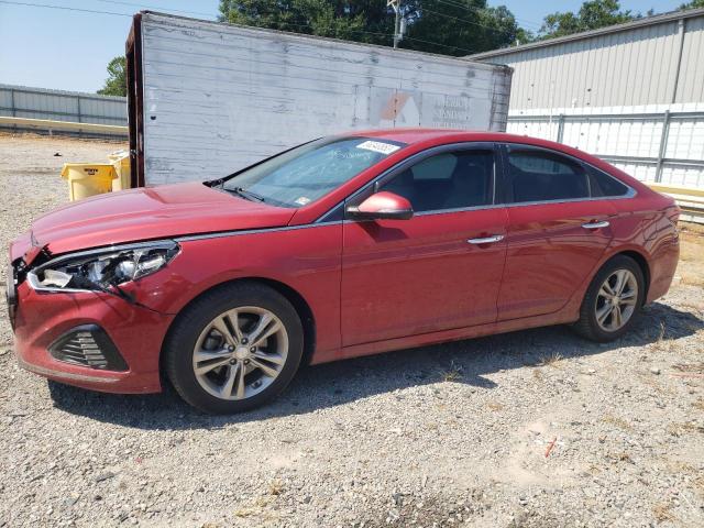 5NPE34AF8KH763736 - 2019 HYUNDAI SONATA LIMITED RED photo 1