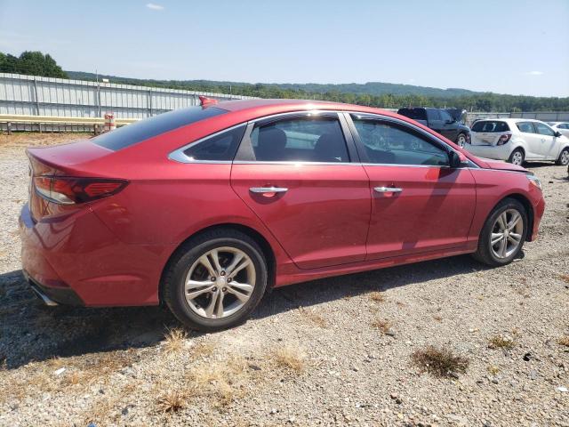 5NPE34AF8KH763736 - 2019 HYUNDAI SONATA LIMITED RED photo 3