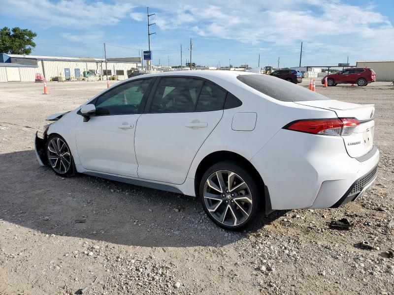 5YFS4MCE1MP086443 - 2021 TOYOTA COROLLA SE WHITE photo 2