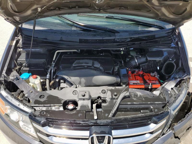 5FNRL5H69GB164539 - 2016 HONDA ODYSSEY EXL CHARCOAL photo 12