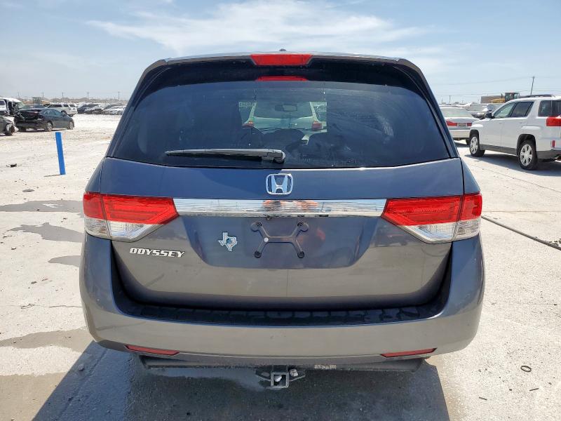 5FNRL5H69GB164539 - 2016 HONDA ODYSSEY EXL CHARCOAL photo 6