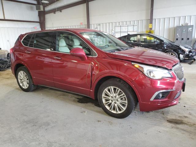 LRBFXBSA7JD027308 - 2018 BUICK ENVISION PREFERRED RED photo 4