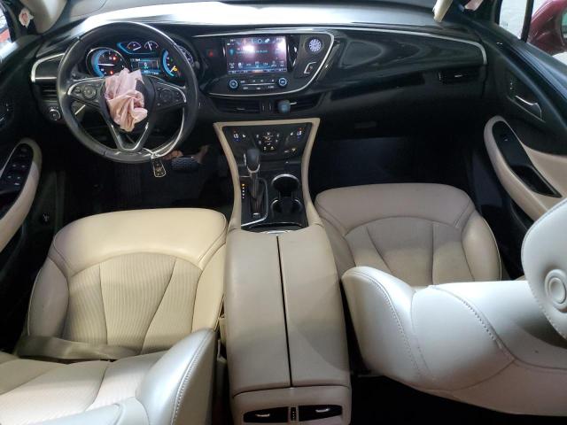 LRBFXBSA7JD027308 - 2018 BUICK ENVISION PREFERRED RED photo 8