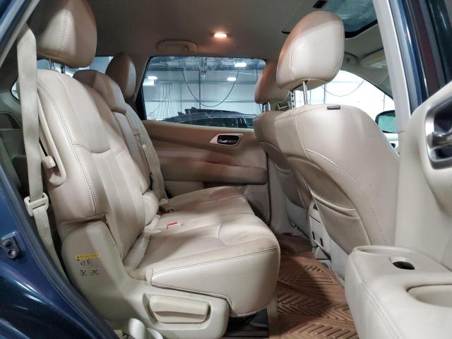 5N1AR2MM2EC653689 - 2014 NISSAN PATHFINDER S BLUE photo 11