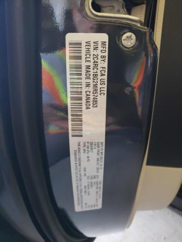 2C4RC1BG2MR574853 - 2021 CHRYSLER PACIFICA TOURING L 灰色 照片 13