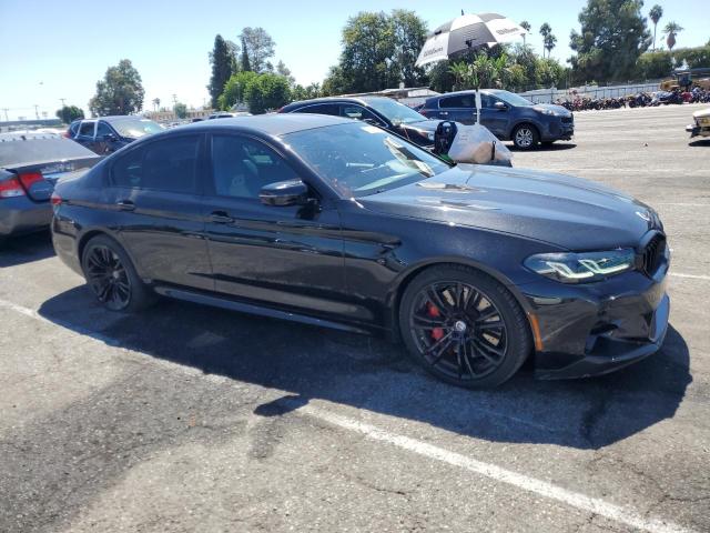 WBS83CH07NCK73855 - 2022 BMW M5 BLACK photo 4