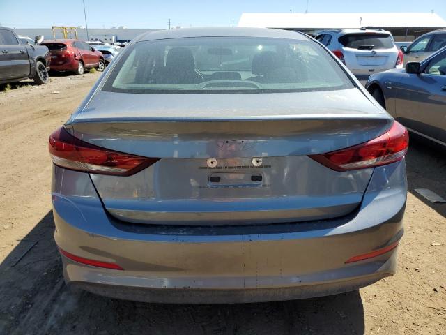 KMHD74LF5JU480689 - 2018 HYUNDAI ELANTRA SE GRAY photo 6