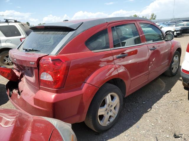 1B3HB48B67D236313 - 2007 DODGE CALIBER SXT RED photo 3