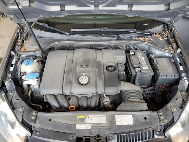 WVWBB7AJ0DW121214 - 2013 VOLKSWAGEN GOLF GRAY photo 11